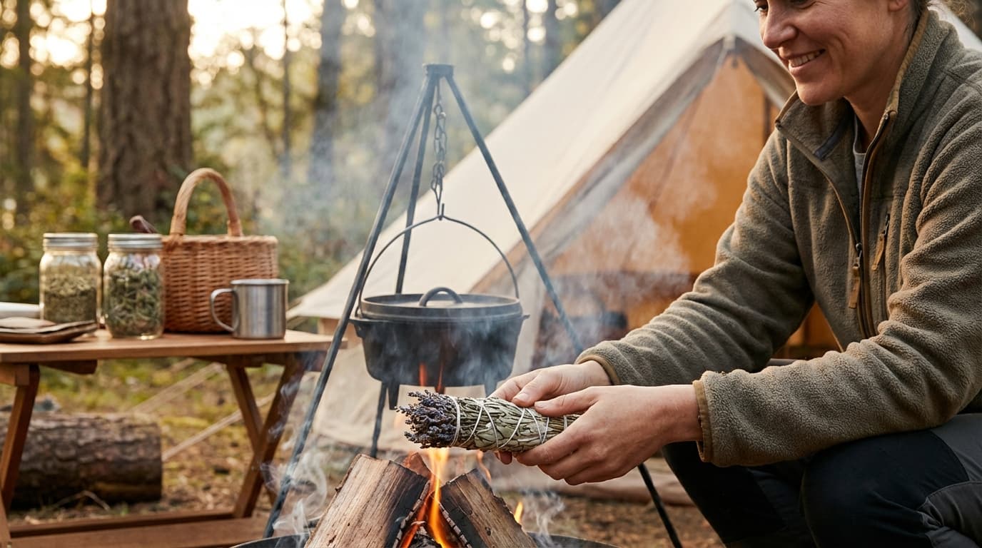 Why Burning Herbs Changes Everything About Your Next Camping Trip