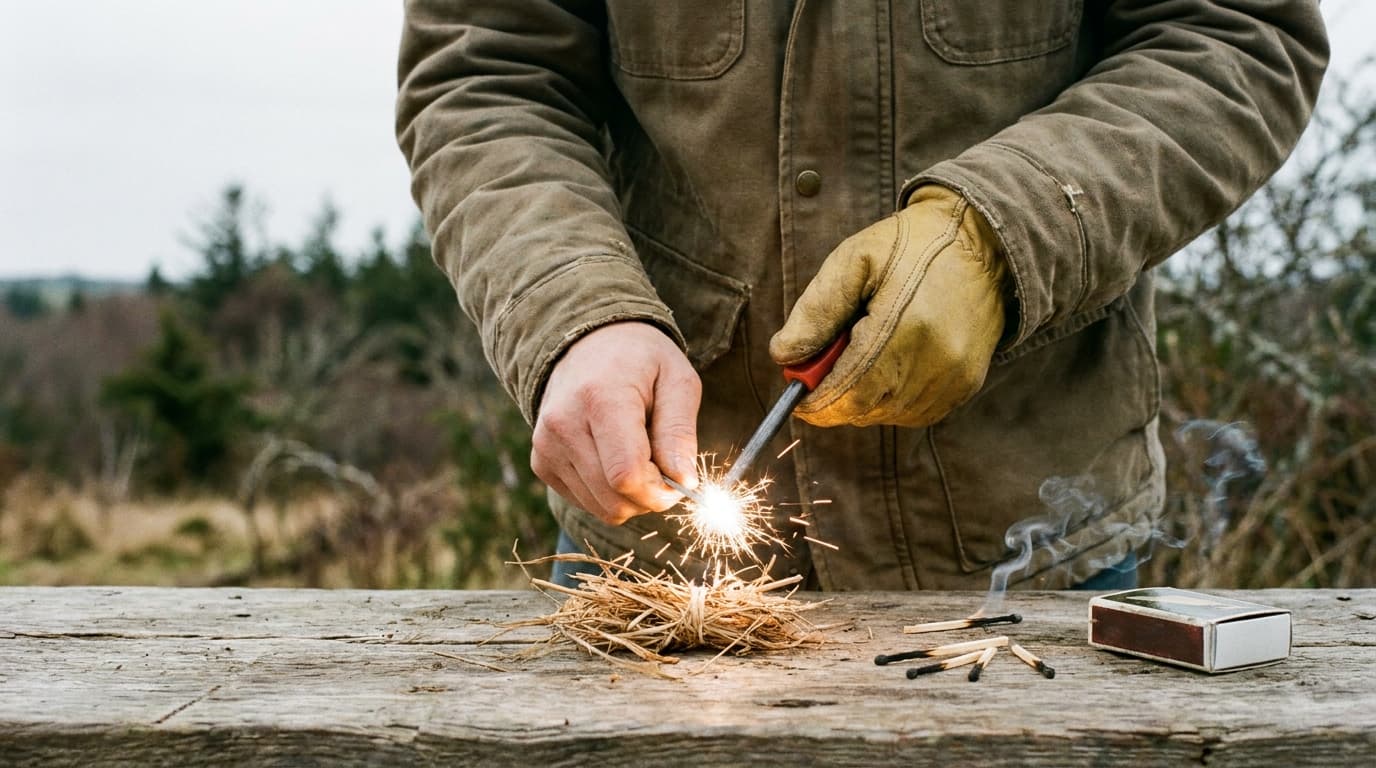 Why a Ferro Rod Works Better Than Matches in Wind